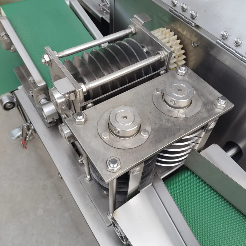 Alta precisão fresco frango peito peixe carne de porco tira de carne cubo dicer máquina corte