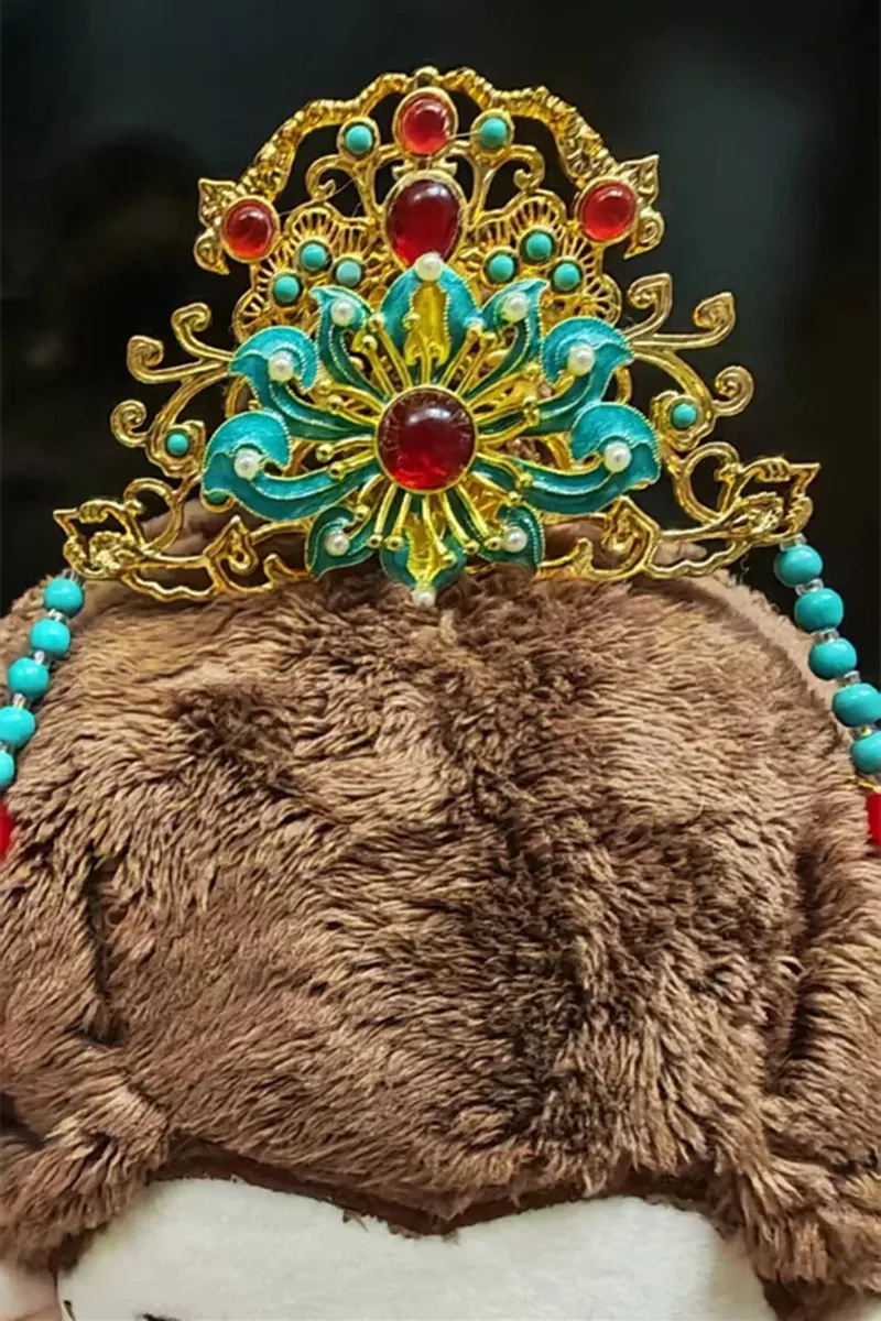 Bis zum Ende des Mondes Luo Yunxi 20 cm Puppenkleidung Alte Haarkrone Kleidung Anzug Gefüllte Puppe Anime Spielzeug Kinder Cosplay Gif