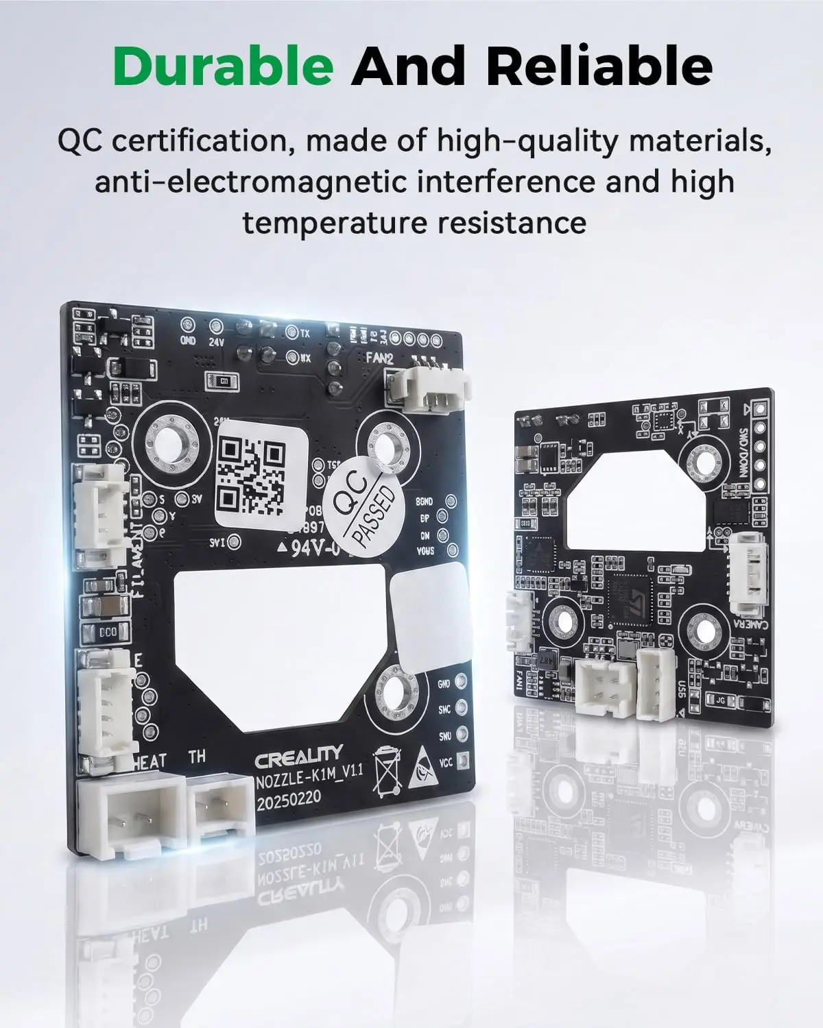 Oryginalna płyta głowicy drukującej Creality K1C/K1 Max 2025, płyta adaptera hotendu K1C 2025, dysza, płytka PCB - zamiennik do drukarki 3D K1 Max — zdjęcie produktu 5
