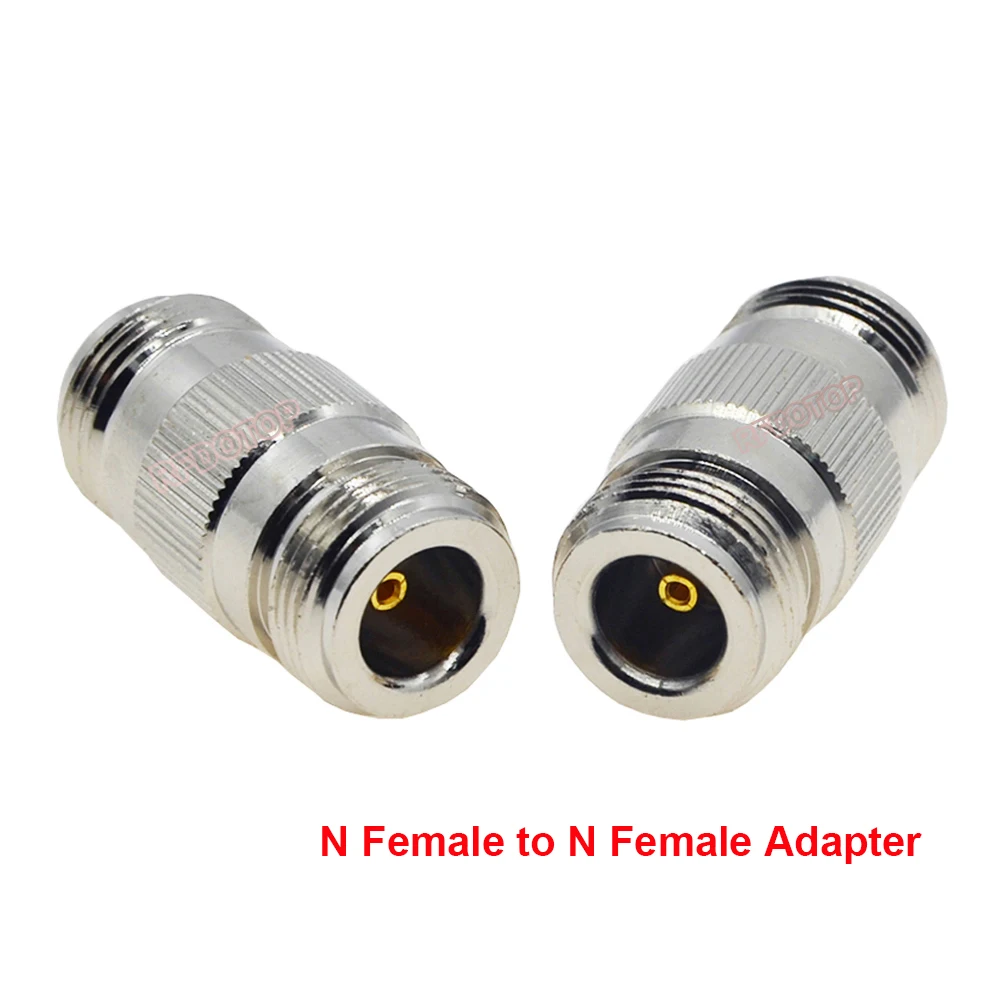 2PCS/lot L16 N Female Jack to N Female Jack Straight Connector for WiFi Radio Antenna L16 N-K to N-K RF Coaxial Adapter