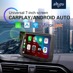 New Universal 7 Inch Car Radio Multimedia Video Player Wireless Carplay Wireless Android Auto Touch Screen For Volkswagen Skoda