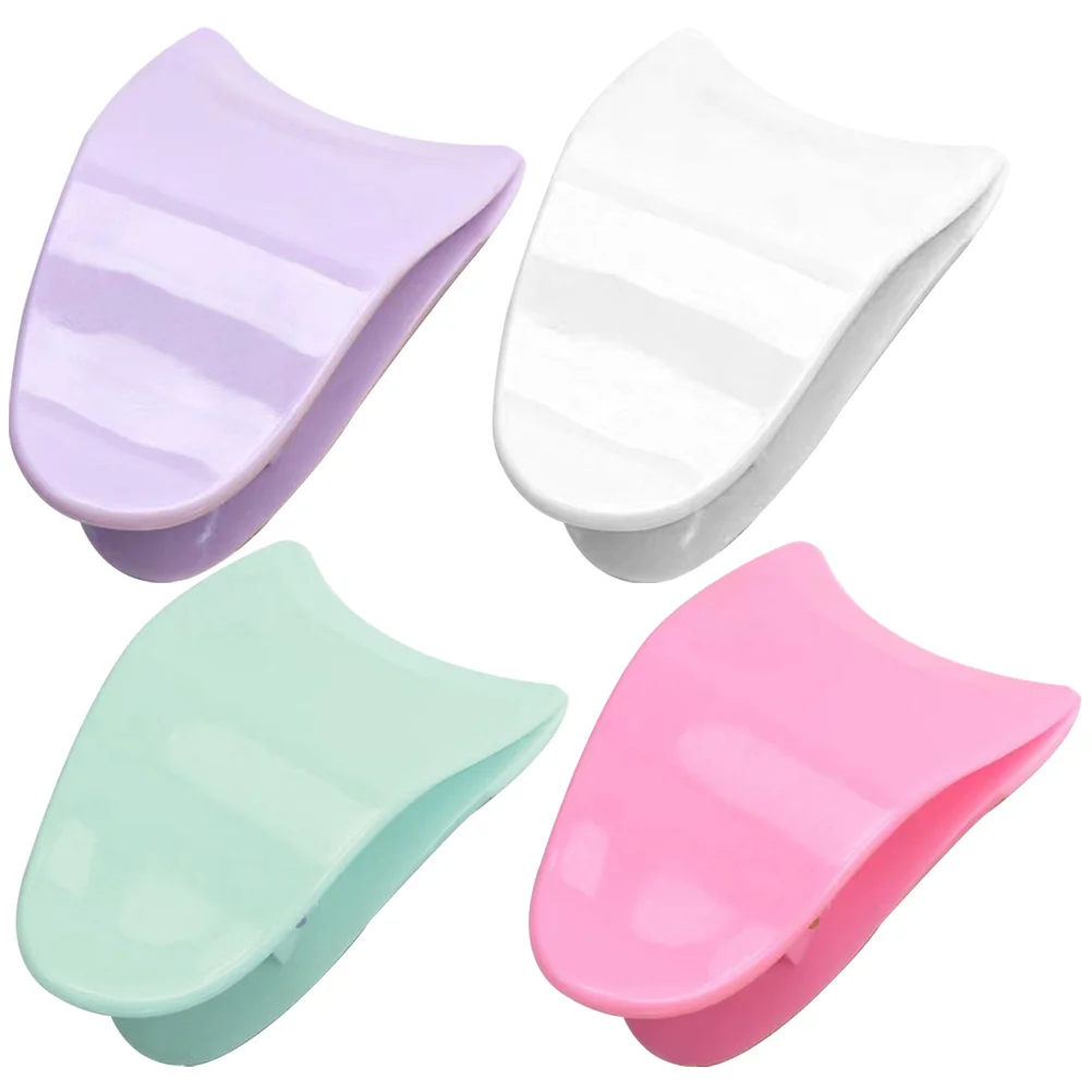 Pince à épiler pour faux-cils, outil applicateur Compact et Durable, accessoire de maquillage en plastique, pince à cils pour femmes, 4 pièces