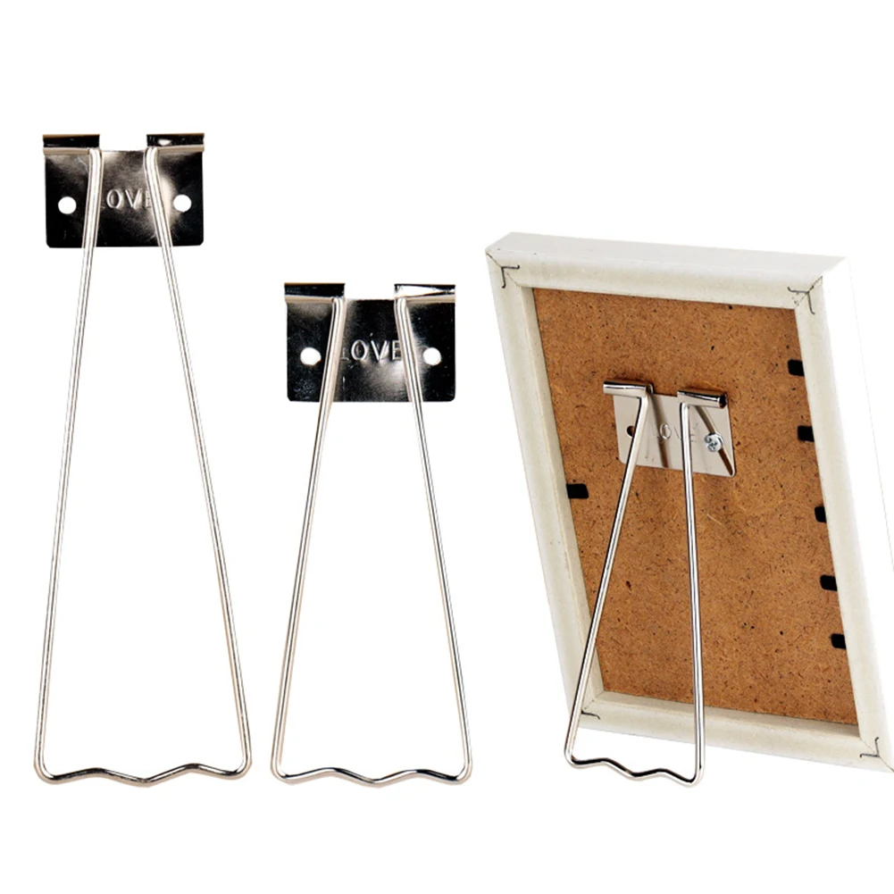 1pc Photo Frame Stand Iron Picture Frame Bracket Display Bracket Photo Frame Photo Frame Home Improvement Accessories