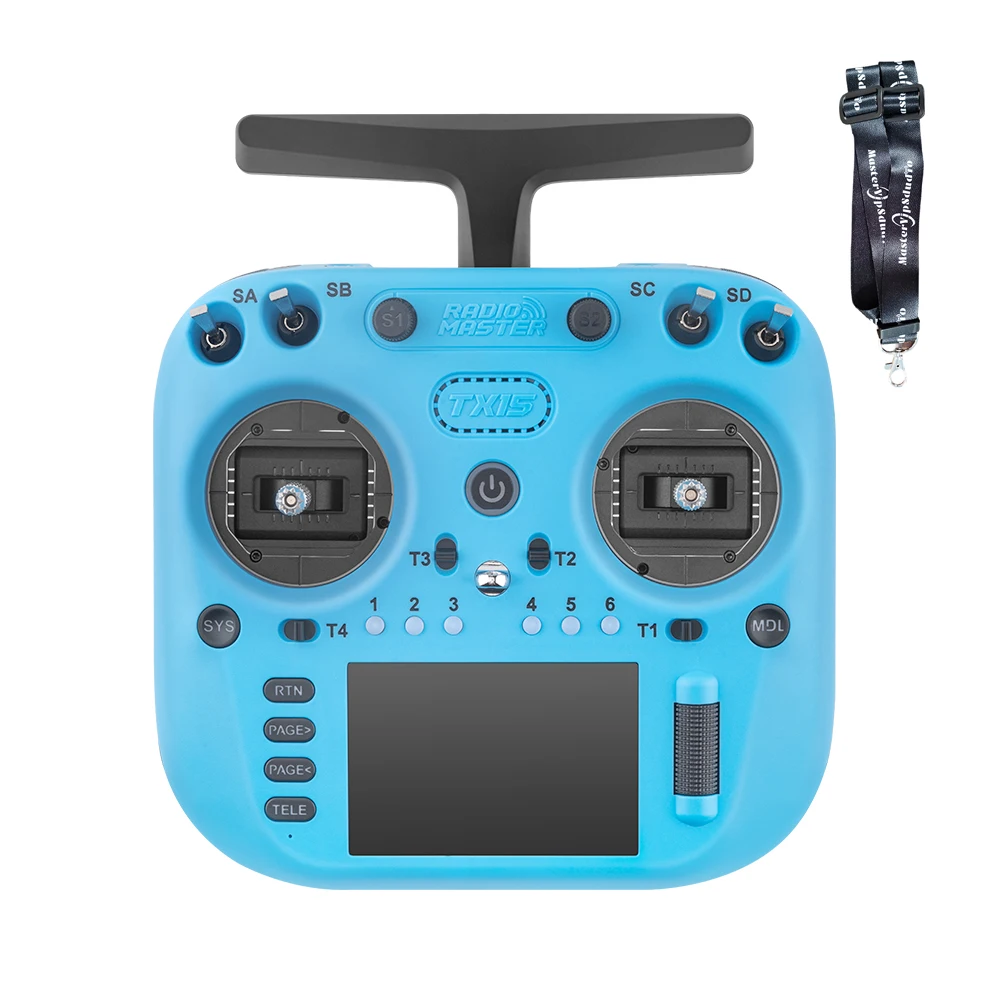 Radiomaster TX15 16ch 3.5inch IPS Touchscreen V5.0 Hall Gimbals Radio Controller ELRS FCC/LBT Built-in Gyro Microphone