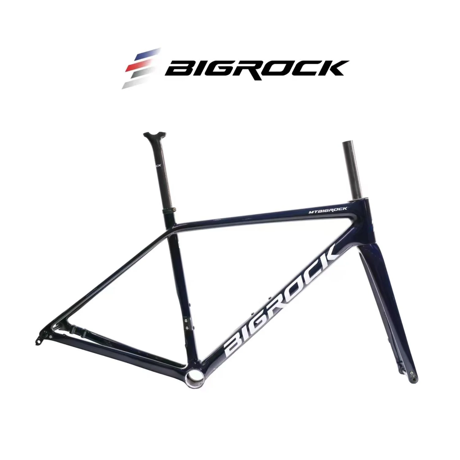 Bigrock Ultralight Carbon Frame  TEAM Edition Carbon Road Disc Brake Bike Frame Bicycle With Fork DPD XDB UPS