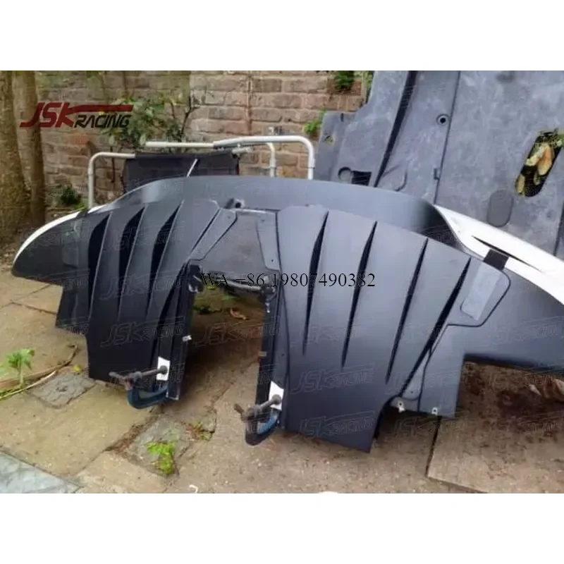 Wmwmnu Carbon Fiber Rear Diffuser for 2004 360 Body Kit Bumper Lip Spoiler Auto Accessories Car Styling Performance