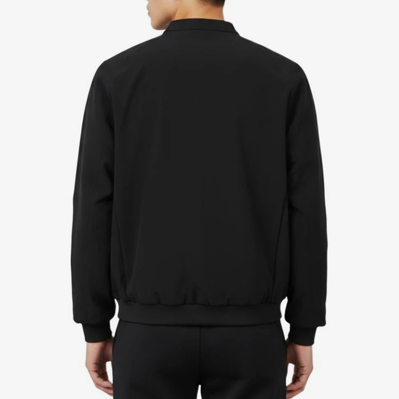 Adidas genuine new men's black zipper opening and closing warm jacket jacket KG0845