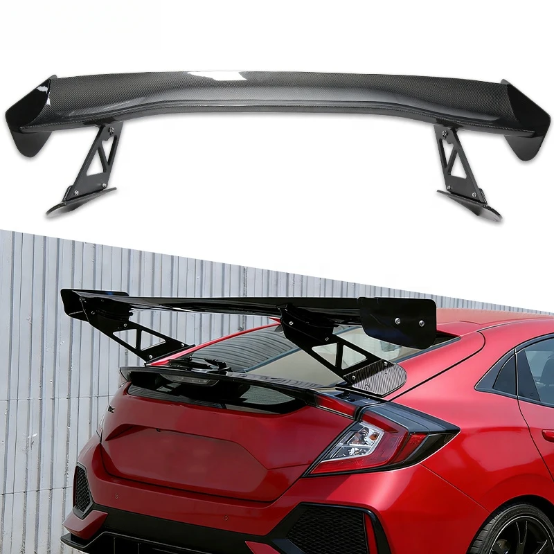 High Quality Type R Carbon GT Spoiler Fit for Civic FK7 FK8 2016-2019 Auto Upgrade Parts