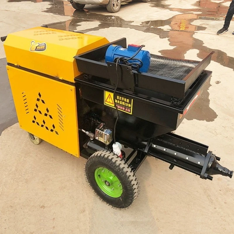 

Factory Direct Sale Portable Concrete Automatic Cement Spray Plaster Machine Mortar Spray Machine Wall Putty Spray Machine