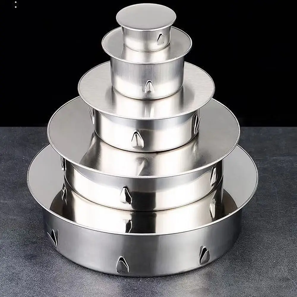 Stainless Steel Sewer Pipe Cap 50-150mm Insert Type Round Pipe End Plug anti-odor Insect Prevention Rain Pipe Cap