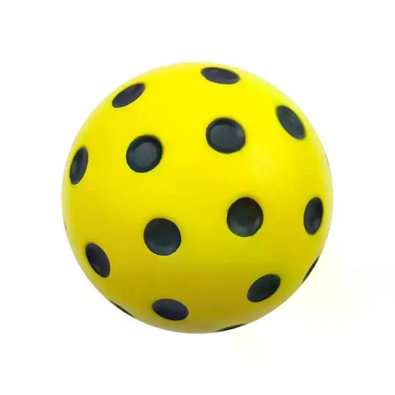 1 قطعة كرة المخلل الصامتة الترفيه الداخلي كرة الممارسة الصامتة PU رغوة عالية ترتد المقاومة لا مزعجة الناس #4