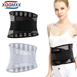 Back Brace for Men Women Lower Back Pain Relief with 5 Stays, Adjustable Waist Support Belt for Work, Anti-skid Lumbar Support