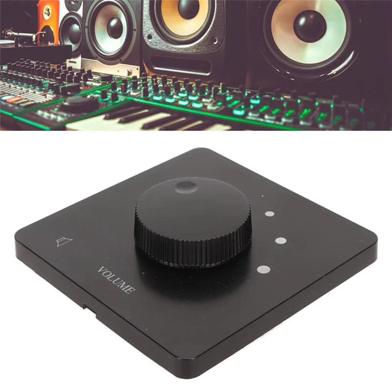 B29C-50 Volume Control 50W Volume Control Professional Safety 5 Gears Tuning Knob Volume Controller For Home Speakers