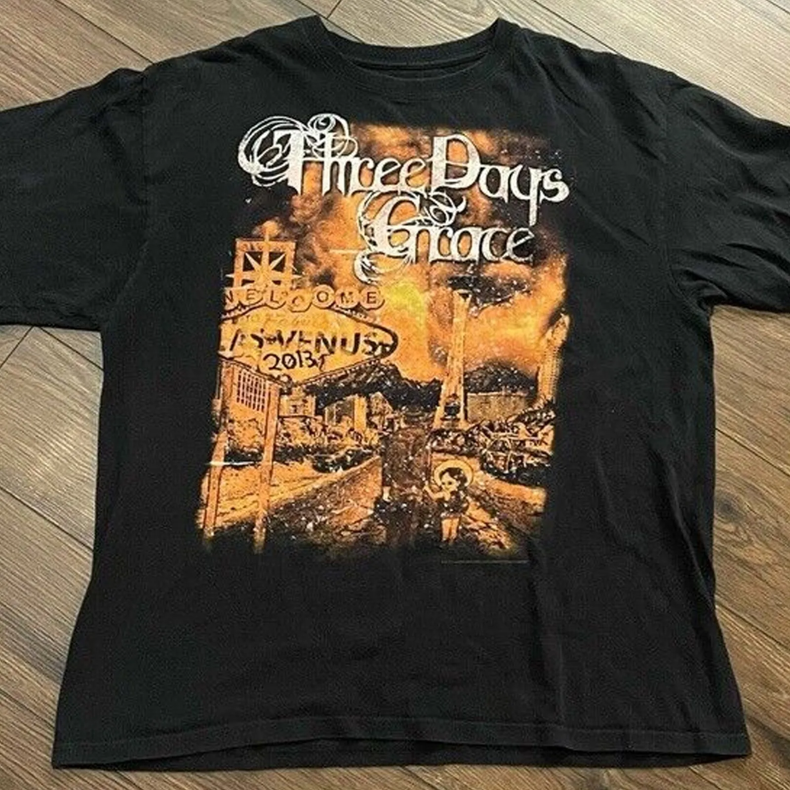 

New Three Days Grace Tour Rare Men S-5XL Tee PP813