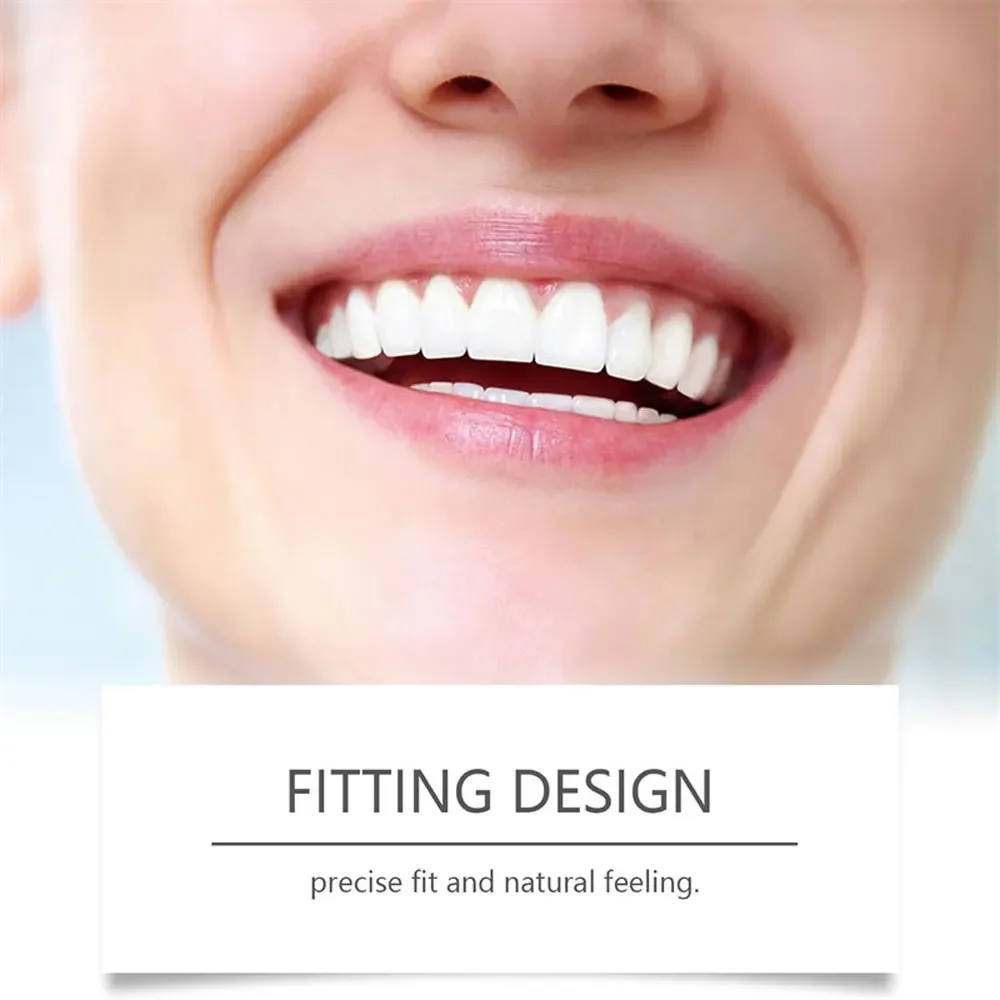 أطقم أسنان قابلة للتشكيل، أطقم أسنان قابلة للطي، مجموعة أسنان من السيليكون