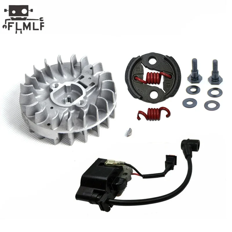 Kit frizione bobina accensione volano adatto 1/5 Hpi Rovan Km Baja LT DBXL FG MCD GoPed Redcat 23CC ~ 71CC parti del motore