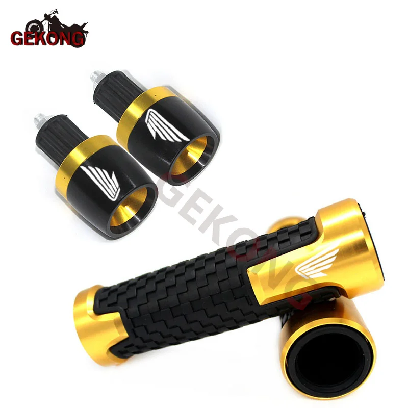 For Honda CBR650R CBR600RR CBR1000RR CBR500R CBR250R CBR600F F2 F3 F4i Motorcycle Hand Grips Handle Bar End Cap