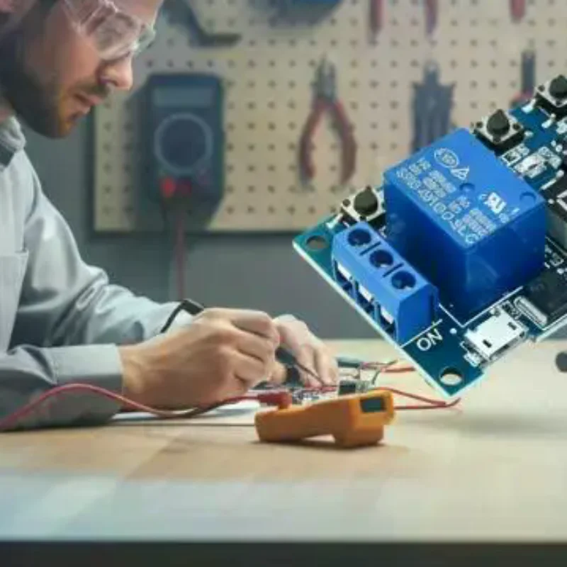Adjustable Timer Relay DC 6-30V Programmable Cycle Delay Relay Module 1PC for Auto Circuit Retrofit  DIY Uses
