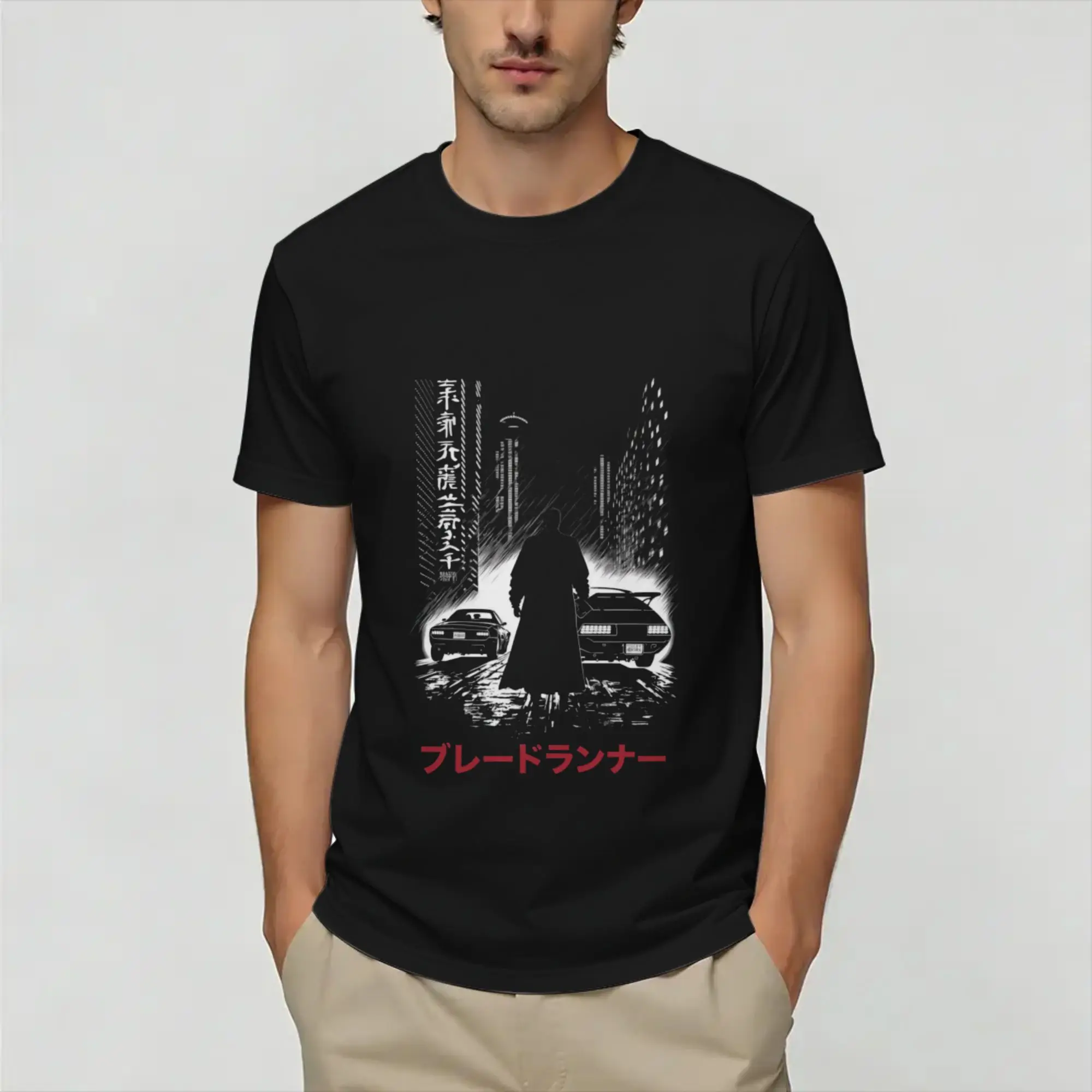 Blade Runners T-Shirt Summer  Popular T-Shirts Men Cotton Crewneck 4XL 5XL 6XL Top Tees Short-Sleeve Streetwear Tops
