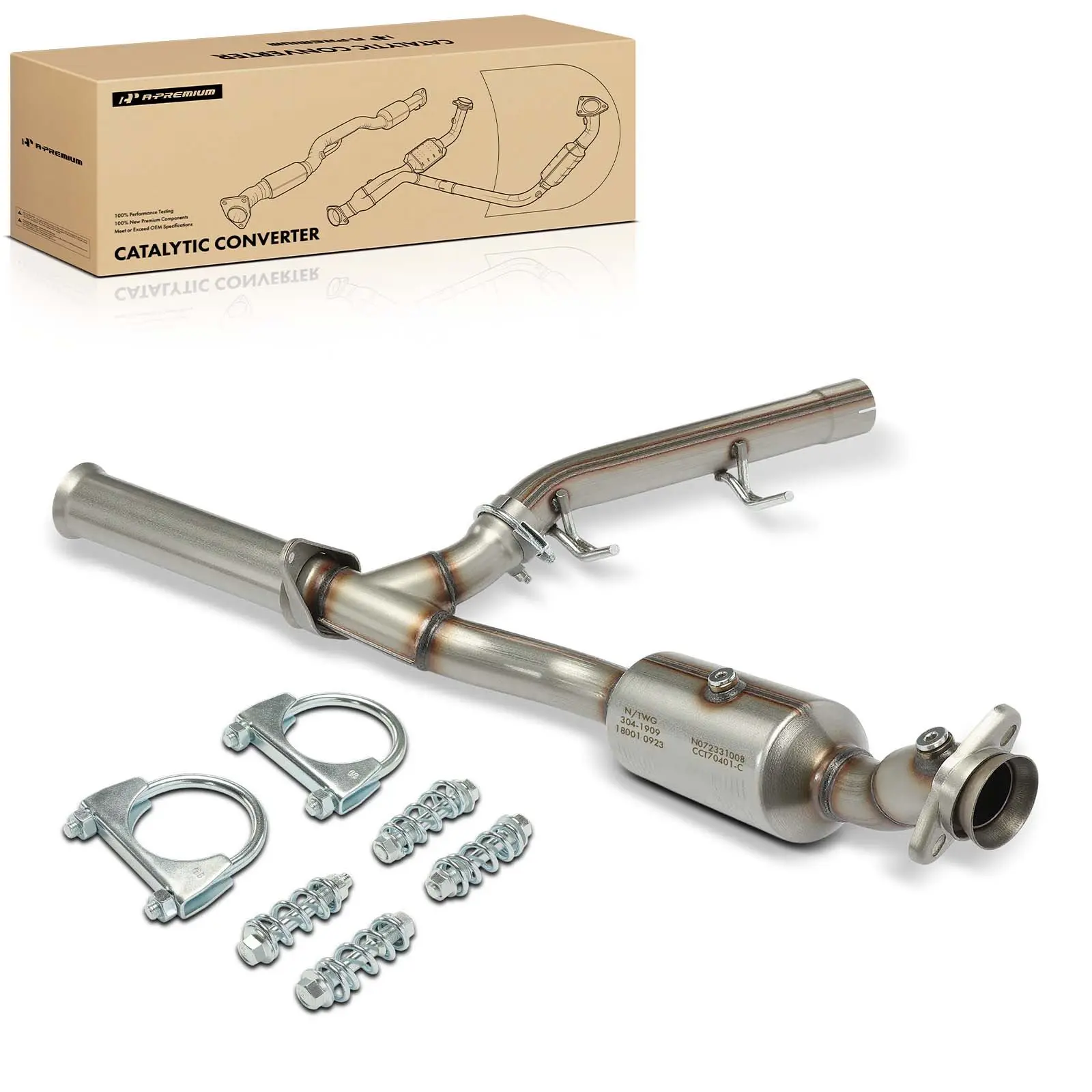 A-Premium Right Side Catalytic Converter for Ford Expedition 2015-2017 Lincoln Navigator 2015-2017