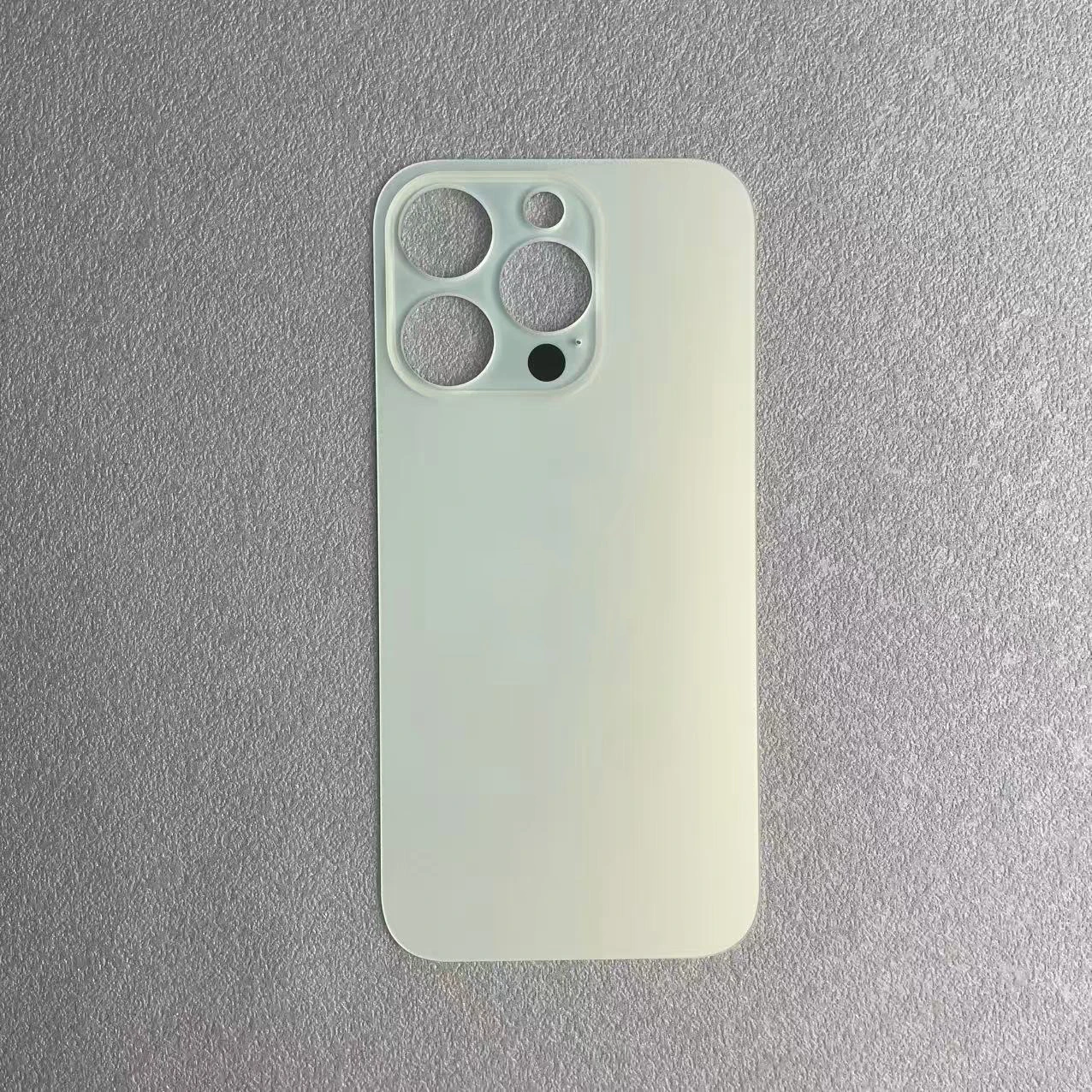 1 Stück Ersatz-Rückglas für iPhone 14 Pro / 14 Pro Max, matte Rückabdeckung, Rückseiten-Batteriegehäuse, Glas-Reparaturteile – Detail 5