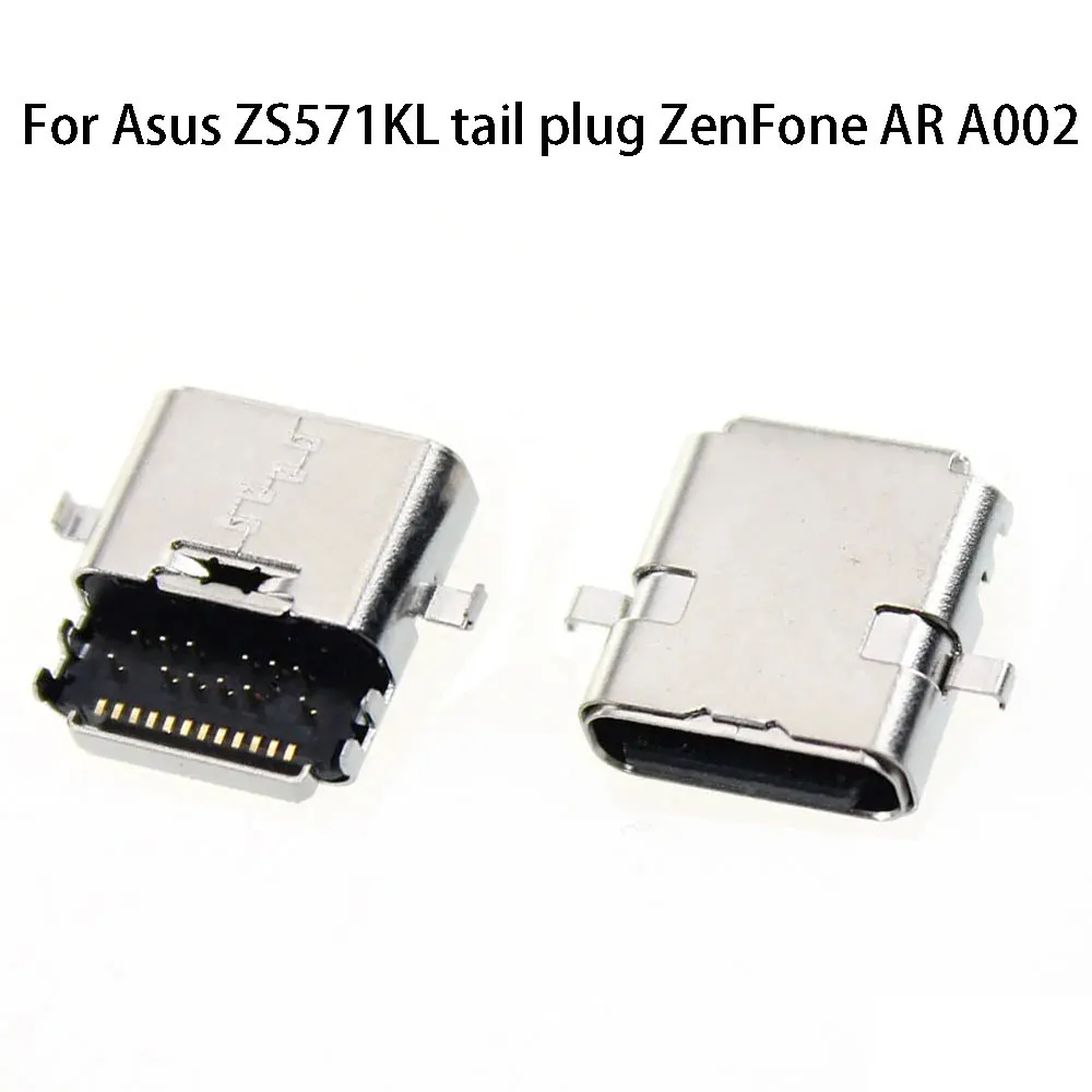 

1pc USB Connector 12*2Pin 24 Pin Female Socket For Asus ZS571KL ZenFone AR A002 Fast Tail Plug Charge Data Power Port Interface