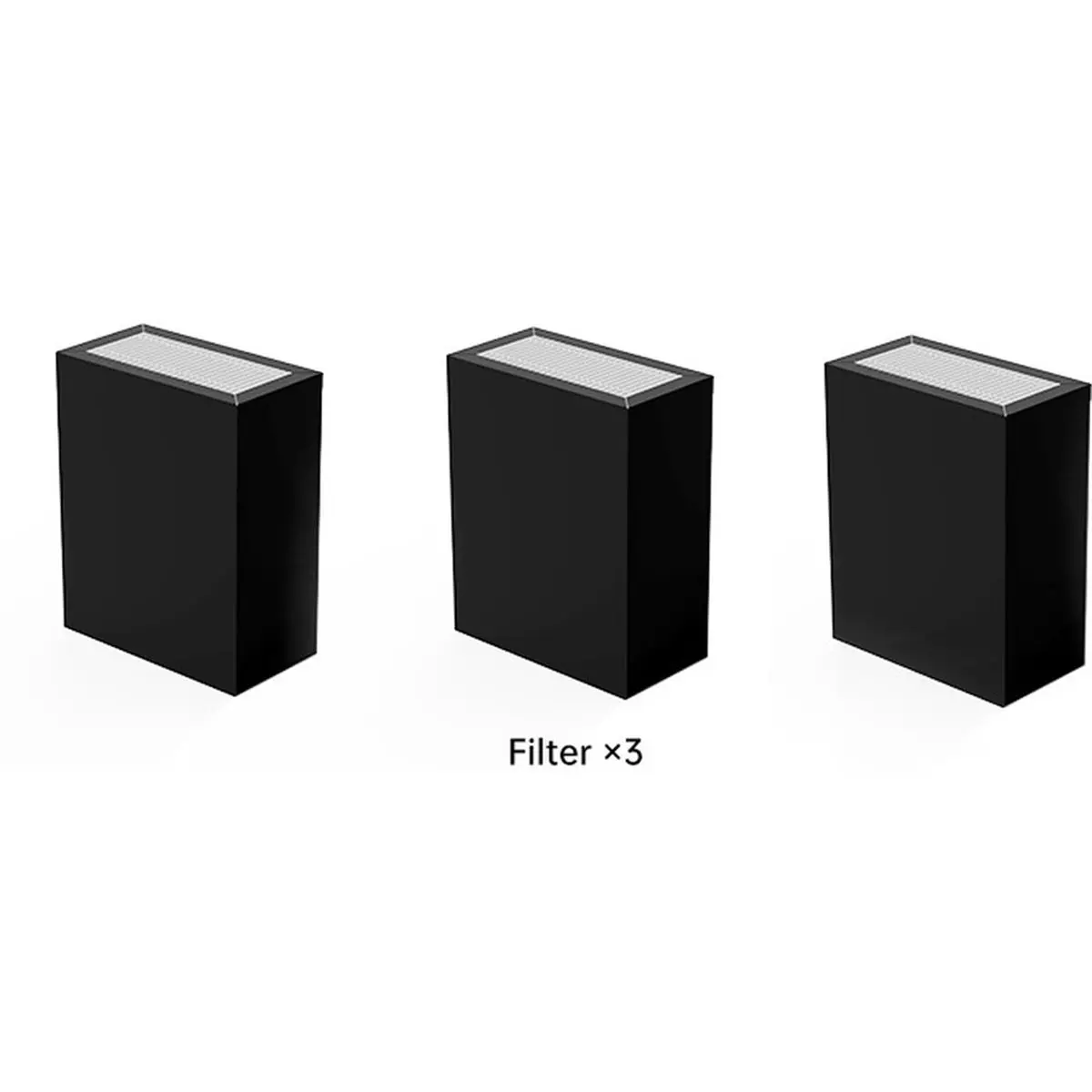 3PCS Filter Pack HEPA+Carbon Filter Compatible Panda Lungs 3D Printer for P1/X1