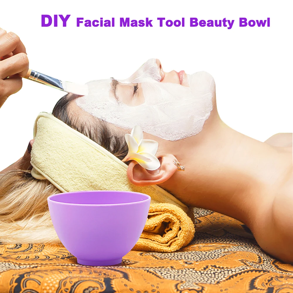 1 Piece Non-toxic Silicone Mask Mud Essential Oil Bowl Face Skin Care Tools Convenient Clean Durable Makeup Portable