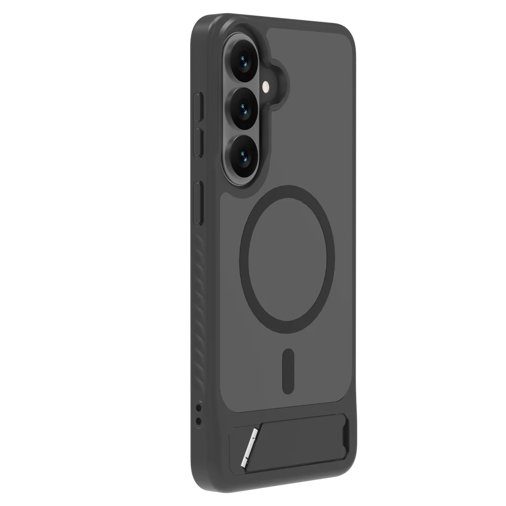 Für Samsung Galaxy S26 Ultra Hülle mit Ständer Magnetische Hülle PC+TPU Linsenschutz für Samsung Galaxy S26 S26+ – Detail 2