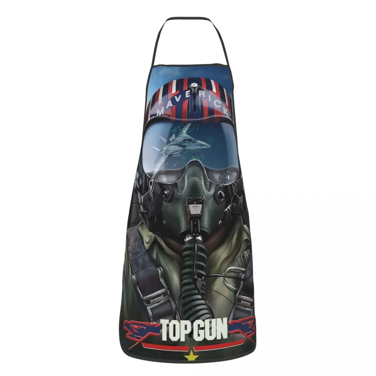 Top Gun Oscar Martinez Tom Cruise Apron Chef Cooking Tablier Sleeveless Bib Kitchen Cleaning Pinafore for Women Men Gardening