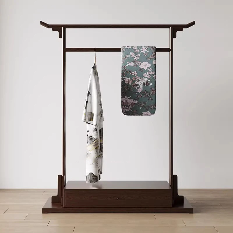 

Organizer Hangers Rail Clothes Rack Space Saving Wood Cheap Coat Rack Design Interior Perchero Ropa De Pie Furniture Home