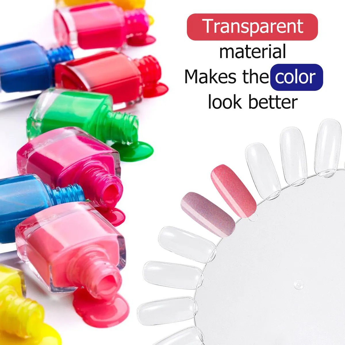 

Набор из 20 прозрачных акриловых досок в форме сердца для демонстрации цветов лаков для ногтей, для маникюрных салонов и розничных магазинов, для демонстрации дизайна цветов