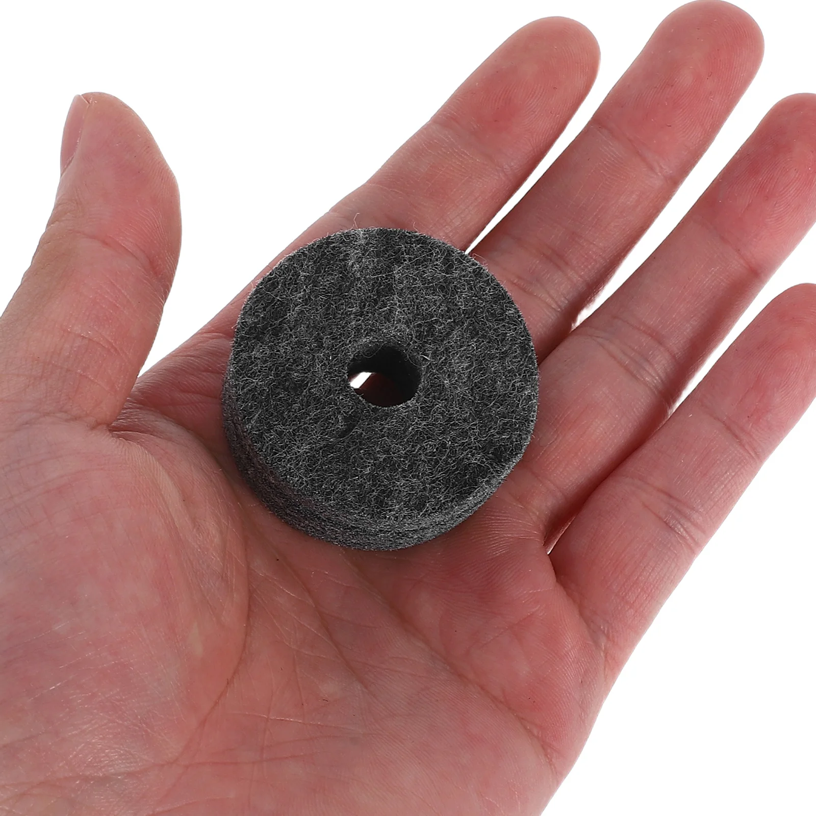 

23 Pcs Drum Set Cymbal Replacement Pads Nuts Sleeves Accessory Tubes Washer Felt