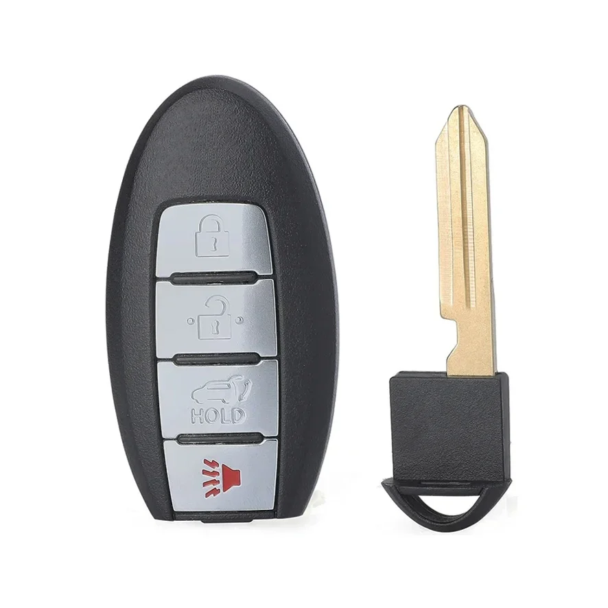 BB Key S180144106 Remote Smart Car Key for Nissan Rogue X-Trail 2014 2015 2016 433MHz 4A Chip 4 Buttons Keyless Go KR5S180144106