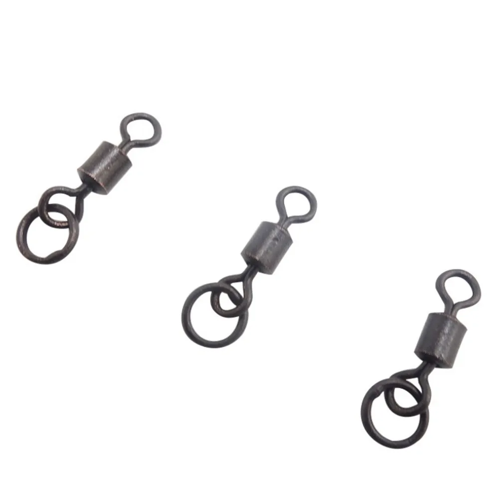 

102050100 шт. для ловли карпа для CHOD, поворотный размер 8, медные кольцевые вертлюжки из сплава, удобные для маркеров, поплавок