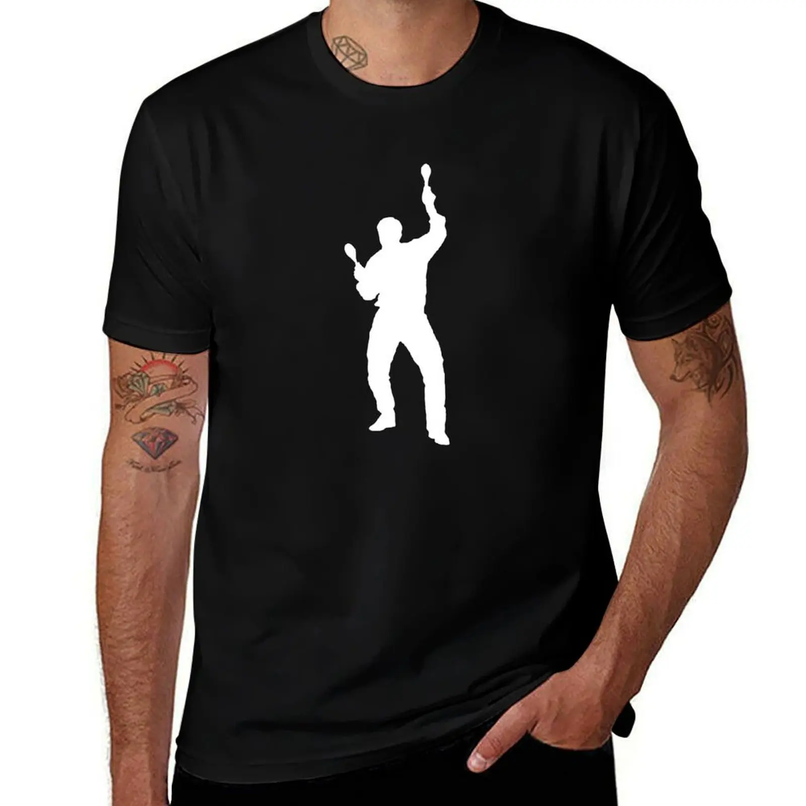 Elon Musk Maraca Dance T-Shirt Casual Basic Street Style T-Shirt