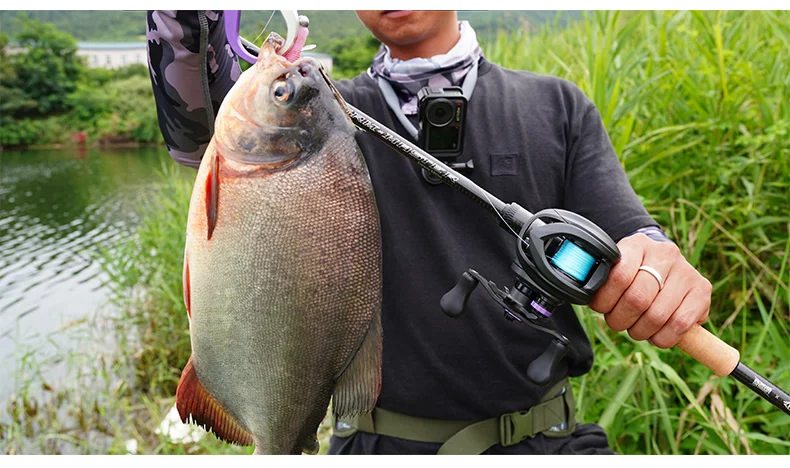 KINGDOM Micro Monster Pro Baitcasting-Angelrolle Metallkörper 7.6:1 6+1BB Süßwasser-Salzwasser-Angelrolle, aufrüstbar für DC-Angeln – Detail 22