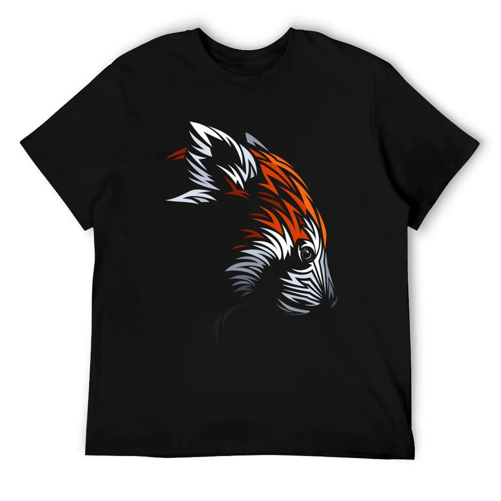 

Tribal Red Panda T-Shirt man t shirt heavy cotton t shirts for man pack cotton T-Shirt