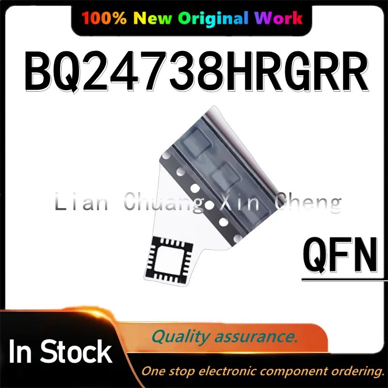 (5piece)100% Original BQ24738HRGRR BQ24738HRGRT BQ24738H BQ738H QFN-20 Chipset In Stock