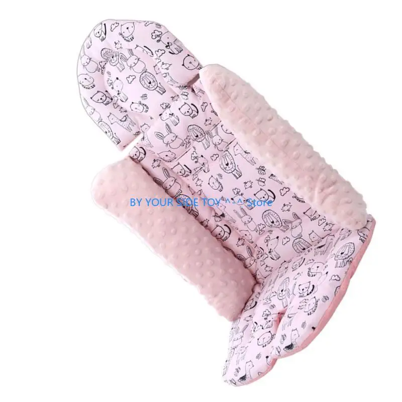Baby Stroller Cushion Non Slip Soft Baby Body Support Cusion Pushchair Pad U6XE