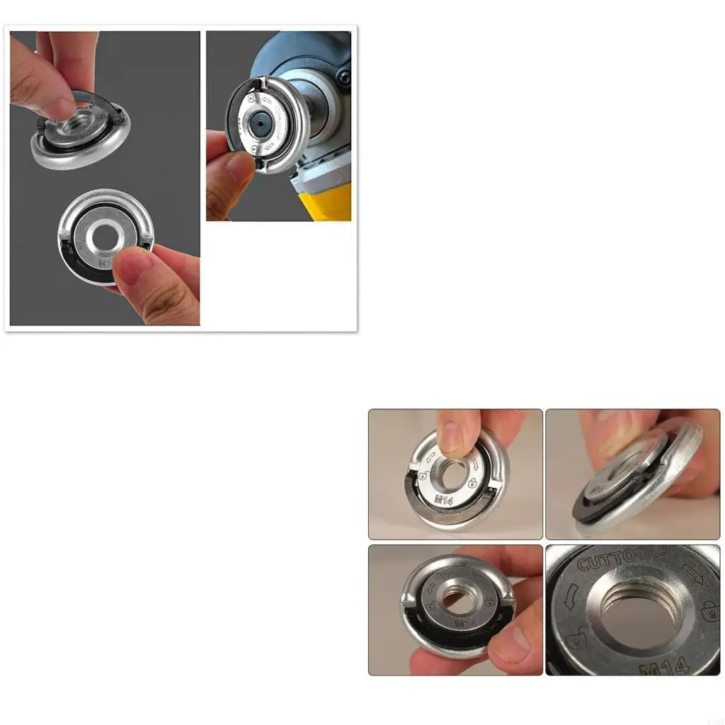

M14 Thread Grinder Self-Locking Pressing Plate Grinder Quick Release
