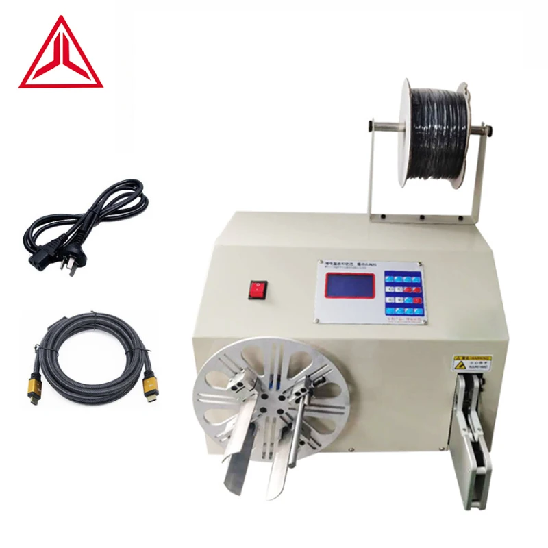 

JL-5-30A Semi-automatic winding cable tie machine automatic wire binding machine