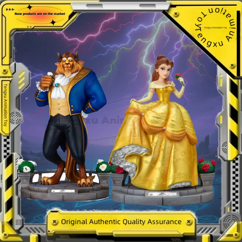 

Королевство зверей Дисней Красавица и чудовище Белль Джоцзян Статуя Коллекция Фигурки Украшения Модная игрушка в подарок