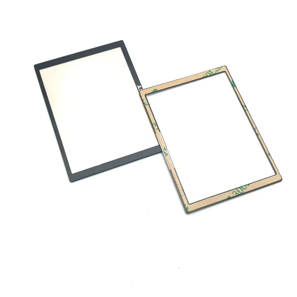 ใหม่เอี่ยมสำหรับโซนี่ DSC-HX50V DSC-HX60V HX60 HX50V HX60V กระจกด้านนอกหน้าจอ LCD หน้าต่างแสดงพร้อมเทปอะไหล่สำหรับกล้อง