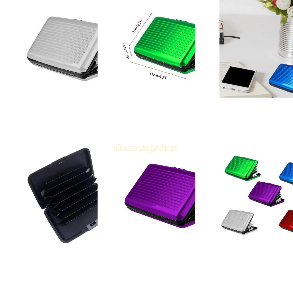 

X90d алюминиевый бизнес идентификатор идентификатор владельца кредитных карт для корпуса для кошелька Организатор кошелька