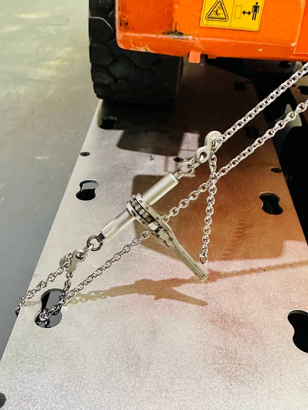 JDM-203 1:14 Scale Metal Ratchet Chain Binder Simulation Tensioner for RC Truck Trailer Model Upgrade Parts 5