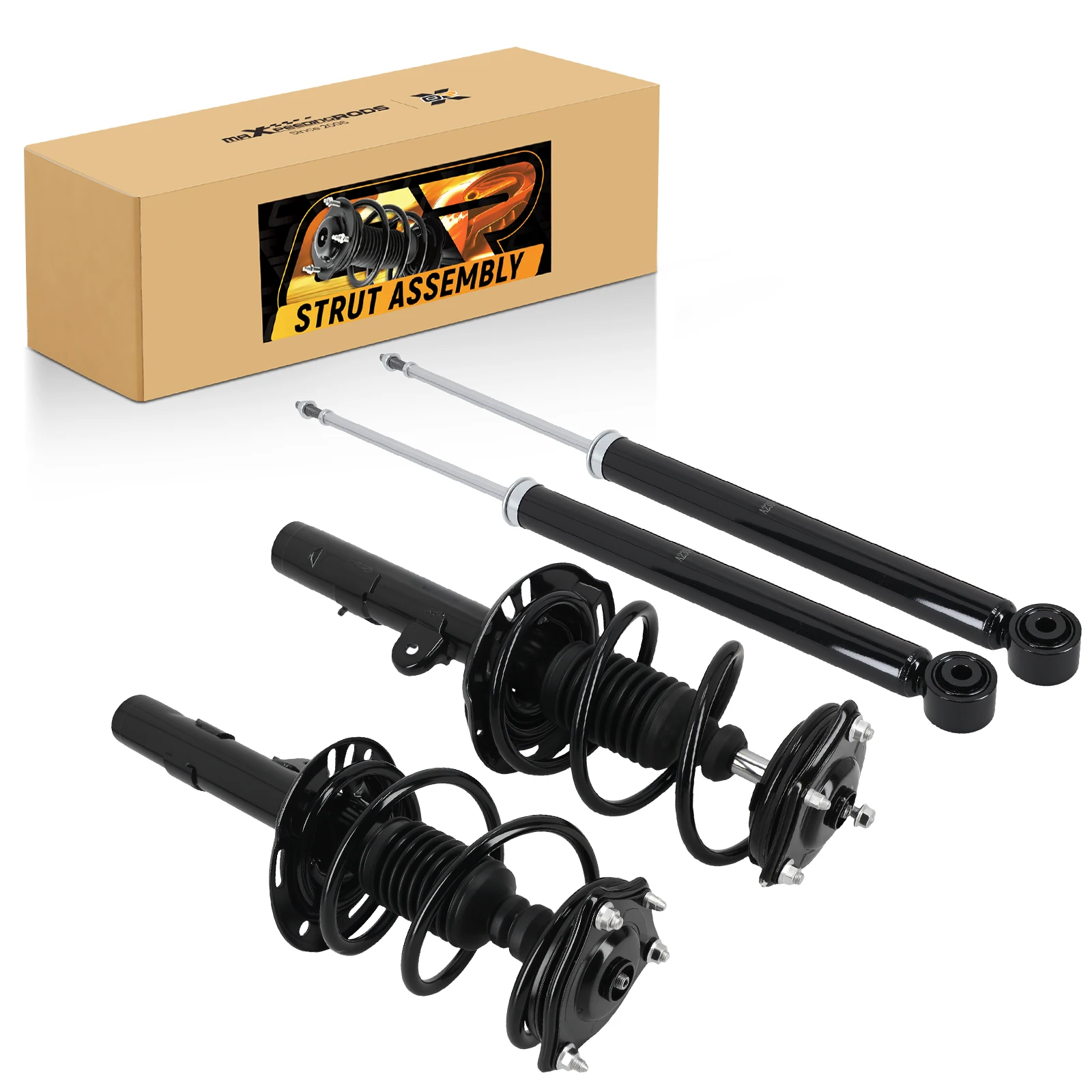 

MaXpeedingrods OE Strut Assembly Suspension Set Front Complete Struts W/ Coil Spring + Rear Shocks for 2018-2022 Honda Accord