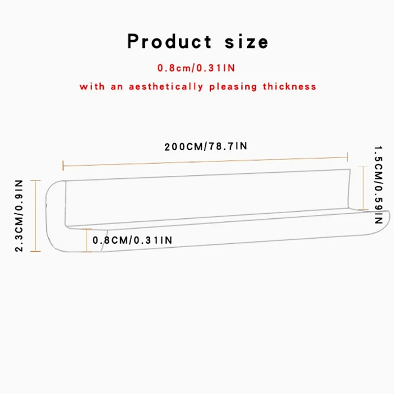 Protezione angolare di sicurezza in PVC, protezione angolare non tossica per bambini, tavolo, parete, nastro in spugna anticollisione per letto - Paraurti anti-bambini, protezione per mobili |   Striscia di sicurezza miscelabile |   Protezioni durevoli, articoli di sicurezza