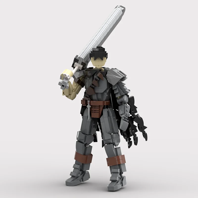 948 قطعة MOC Guts Berserk Ideas و CUUSOOed نموذج اللبنات البناء هدايا عيد الميلاد تجميع فكرة الإبداعية لعبة الطوب