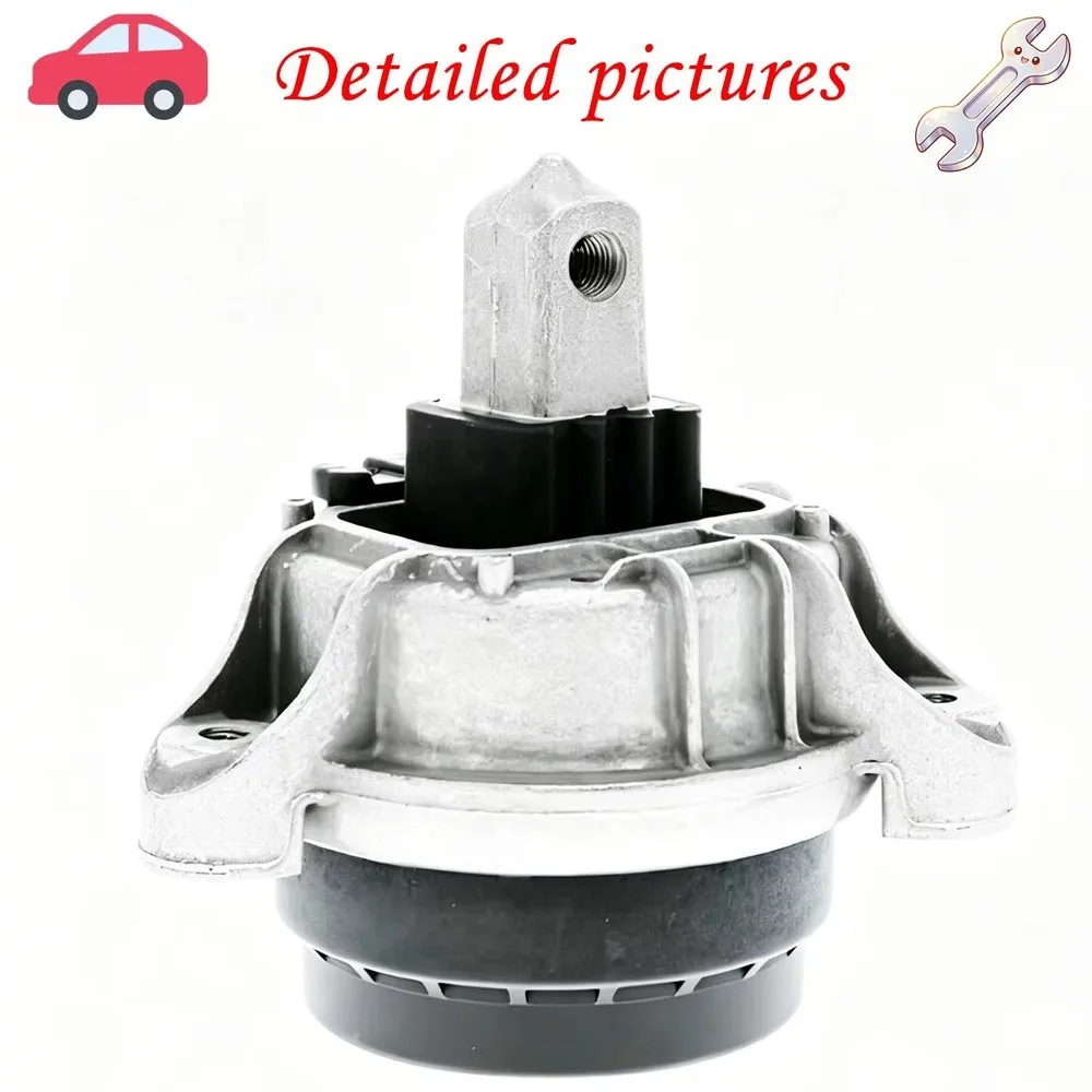 2Pcs Engine Motor Mount Set for BMW 5 6 Series M5 M6 E60 E63 E64 22117935141 22116780263 22117935142 22116780264